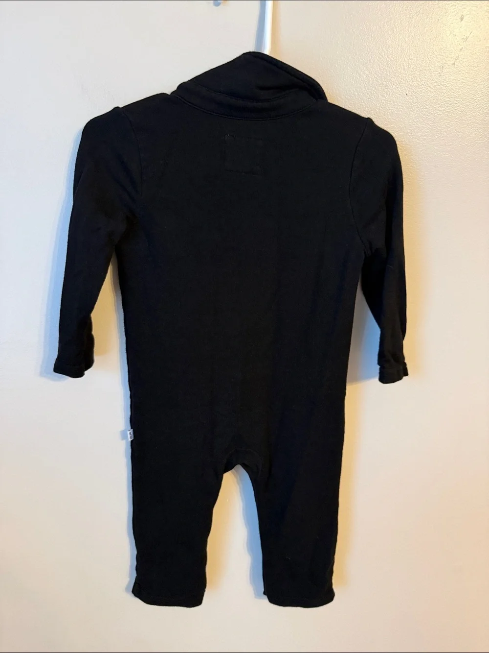 Little Sleepies Play Polo Romper Black Size 6-12 Months